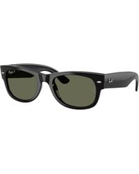 Ray-Ban - Mega Wayfarer Ii Sunglasses Frame Green Lenses - Lyst