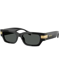 Versace - Gafas De Sol Con Montura Rectangular - Lyst