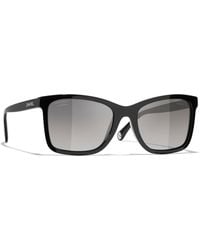 CHANEL - Sunglass Rectangle Sunglasses Ch5551u - Lyst