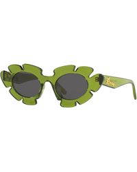 Loewe - X Paula's Ibiza G000270x03 Flower-shaped Acetate Sunglasses - Lyst