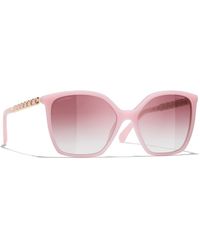 CHANEL - Sunglass Square Sunglasses Ch5546q - Lyst