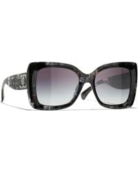 CHANEL - Sunglass Square Sunglasses Ch5555 - Lyst