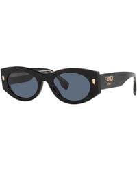 Fendi - Sunglass Roma Fe40125i - Lyst