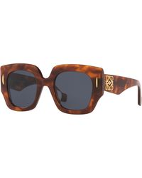 Loewe - Sunglass Anagram Lw40129u - Lyst
