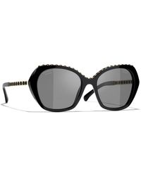 CHANEL - Sunglass Butterfly Sunglasses Ch5547q - Lyst