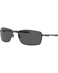 Oakley - S Oo4075 Square Wire Rectangular Sunglasses - Lyst