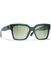 CHANEL - Sunglass Butterfly Sunglasses Ch5557 - Lyst