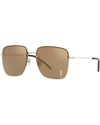 Saint Laurent - Sunglass Sl 312 M-006 - Lyst