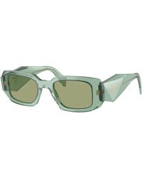 Prada - Eckige Prada Pr 17Ws Sonnenbrille - Lyst