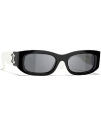 CHANEL - Sunglass Rectangle Sunglasses Ch5525 - Lyst