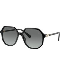 Swarovski - Sk6003f Low Bridge Fit Sunglasses - Lyst