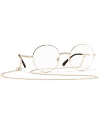CHANEL - Sunglass Round Eyeglasses CH2186 - Lyst