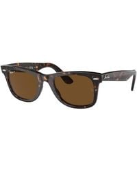 Ray-Ban - Rb2140f Original Wayfarer Photochromic Low Bridge Fit Sunglasses - Lyst