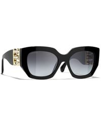 CHANEL - Sunglass Cat Eye Sunglasses Ch5545 - Lyst