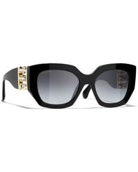 CHANEL - Sunglass Cat Eye Sunglasses Ch5545 - Lyst