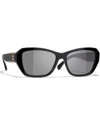 CHANEL - Sunglass Butterfly Sunglasses Ch5516 - Lyst