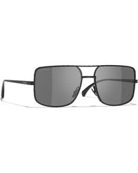 CHANEL - Sunglass Pilot Sunglasses Ch4294 - Lyst