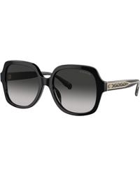 COACH - Hc8395u Universal Fit Square Sunglasses - Lyst