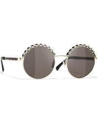 CHANEL - Sunglass Round Sunglasses Ch4265q - Lyst