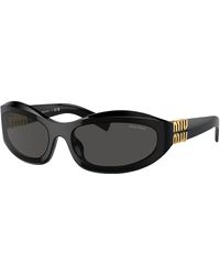 Miu Miu - Vrouwelijk Sunglass Mu 14Zs - Lyst