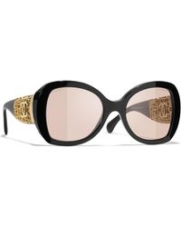 CHANEL - Sunglass Ch5531 Butterfly Sunglasses Ch5531 - Lyst
