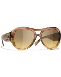 CHANEL - Sunglasses Ch5508a - Lyst