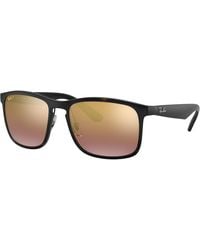 Ray-Ban - Sunglasses Man Rb4264 Chromance - Tortoise Frame Violet Lenses Polarized 58-18 - Lyst