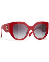 CHANEL - Sunglass Butterfly Sunglasses Ch5550 - Lyst