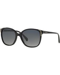 Prada - Polarized Sunglasses, Pr 01os - Lyst