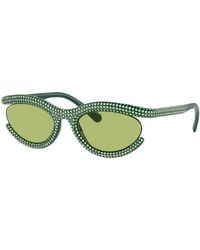 Swarovski - Oval Sk6006 Sunglasses - Lyst