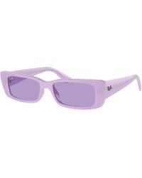 Ray-Ban - Teru bio-based lunettes de soleil monture verres violet - Lyst