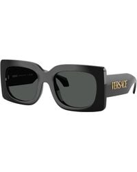 Versace - Charakteristische, Quadratische Sonnenbrille - Lyst