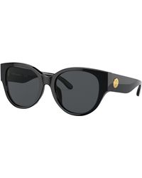 Tory Burch - Grey Cat Eye Sunglasses Ty7182u 170987 54 - Lyst