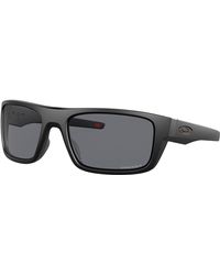 Oakley - S Oo9367 Drop Point Rectangular Sunglasses - Lyst