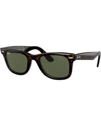 Ray-Ban - Rb2140f Original Wayfarer Photochromic Low Bridge Fit Sunglasses - Lyst