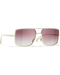 CHANEL - Sunglass Pilot Sunglasses Ch4294 - Lyst