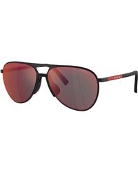 Prada Linea Rossa - Mannelijk Sunglass Ps 53Zs - Lyst