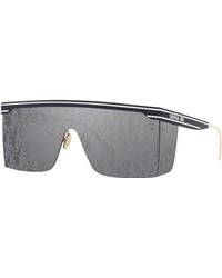 Dior Blue Logo Visor Sunglasses Club V1u 31b8 Cd40041u V1u Lyst UK