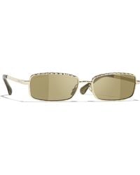CHANEL - Sunglass Rectangle Sunglasses Ch4295 - Lyst