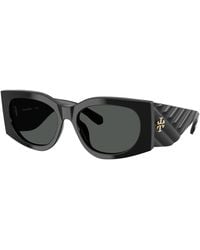 Tory Burch - Kira Rectangle Sunglasses - Lyst