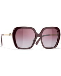 CHANEL - Sunglass Square Sunglasses Ch5521 - Lyst