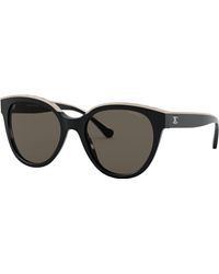 Chanel - Sunglass Butterfly Sunglasses CH5414 - Lyst
