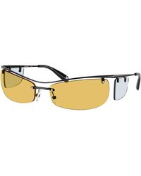 Tory Burch - Double-Lens Runway Sunglasses - Lyst
