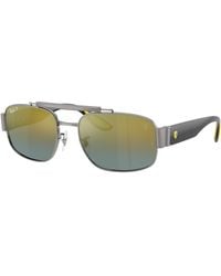 Ray-Ban - Sunglass Rb3797m Scuderia Ferrari Collection Polarized+ Lenses - Lyst