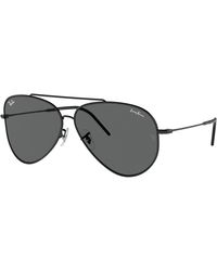 Ray-Ban - Rbr0101s Aviator Reverse Sunglasses - Lyst