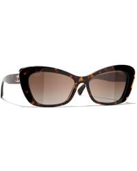 Chanel - Sunglass Cat Eye Sunglasses CH5481H - Lyst