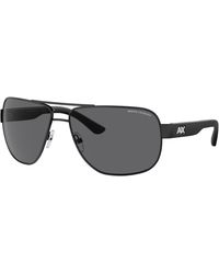 ARMANI EXCHANGE - | X2012s Metl Rectngulr Sunglsses - Lyst