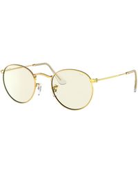 Ray-Ban - Rb3447 Round Metal Evolve Polarized Everglasses - Lyst