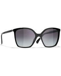 CHANEL - Sunglass Square Sunglasses Ch5546q - Lyst