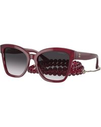 Chanel - Sunglass Square Sunglasses Ch5487 - Lyst